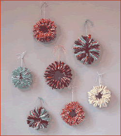 Decorazioni natalizie: Corone di Feltro Corone di Feltro